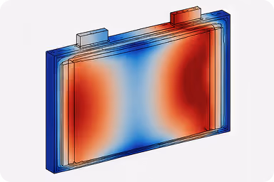 Analyze coupled chemical and mechanical behaviour in materials.