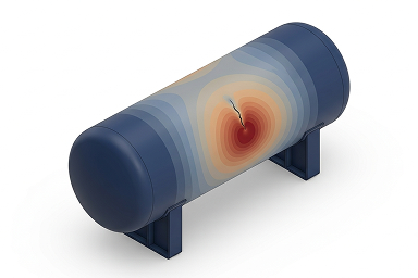 Predict crack initiation, propagation, and structural failure.
